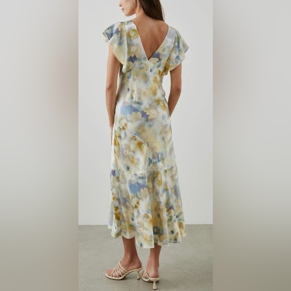 Rails Dina Satin Midi Dress - Picture 2 of 11